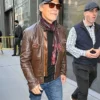 Good Morning America Josh Brolin Leather Jacket