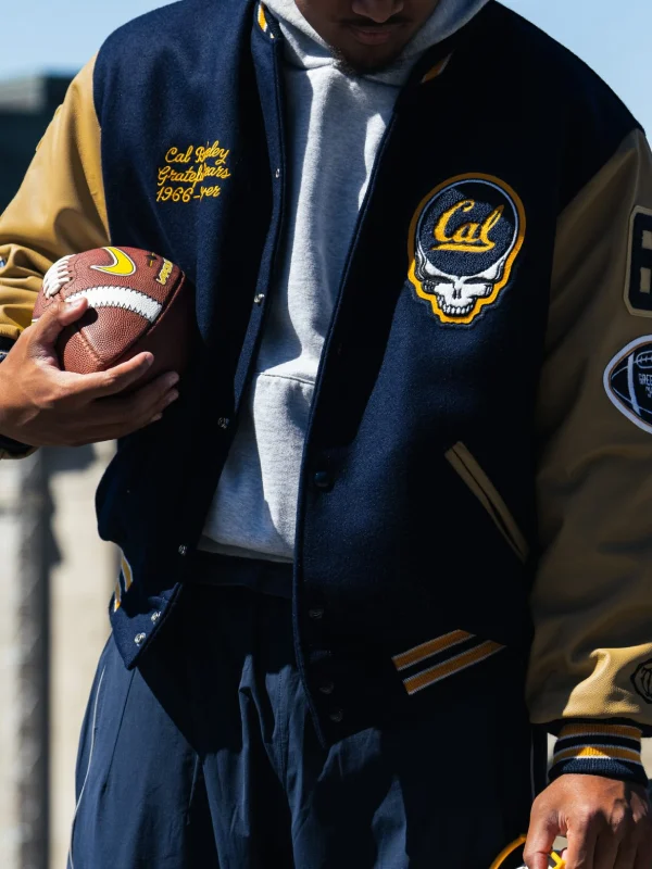 Grateful Dead Cal Golden Bears Varsity Outerwear
