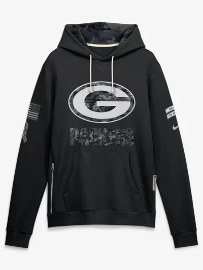Green Bay Packers 2026 Salute to Service Sideline Hoodie