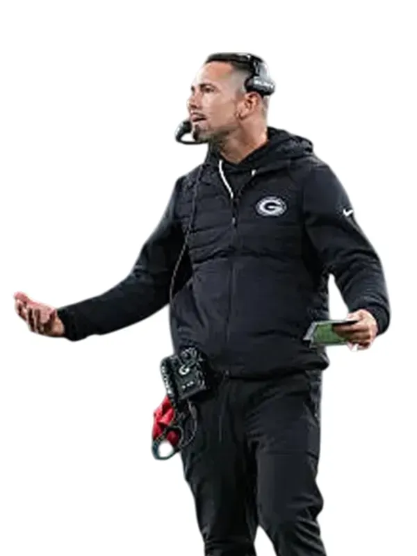 Green Bay Packers Matt LaFleur Zip Up Vest