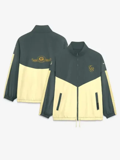 Green Bay Packers Nike 2026 Rivalries Oversized Full Zip Jacket