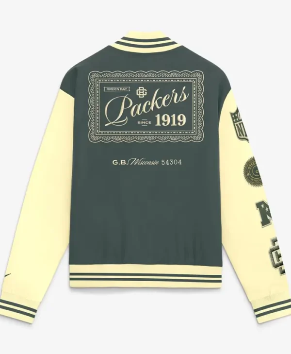 Green Bay Packers Nike Rivalries Varsity Jacket
