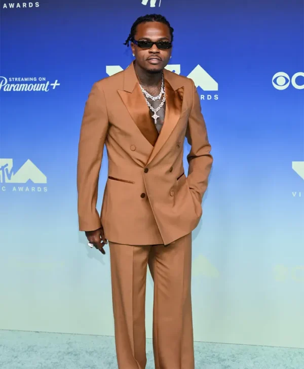 Gunna VMAS Red Carpet Suit