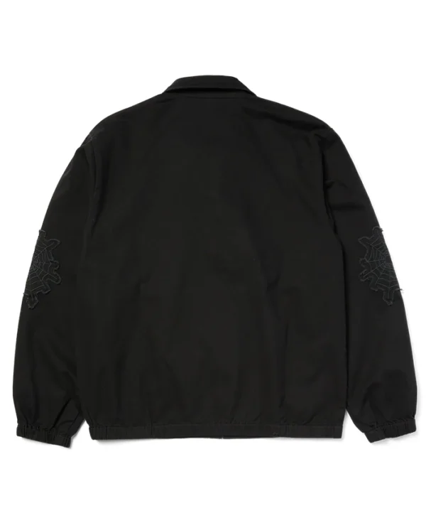 HUF x Spider-Man Black Work Jacket