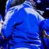 Half Time Show Kara Lawson Duke Blue Jacket
