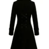 Halloween Gothic Pumpkin Face Black Couple Coat