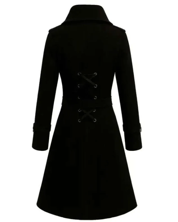 Halloween Gothic Pumpkin Face Black Couple Coat