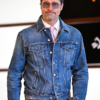 Heart of the Beast Photocall Brad Pitt Denim Jacket