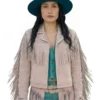 Heartland S20 Winn Becker Fringe Suede Jacket