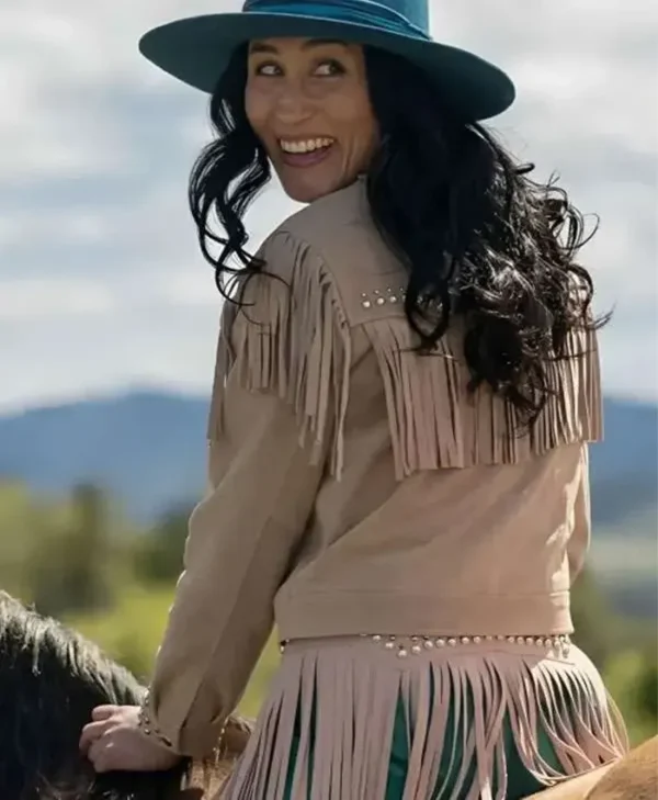 Heartland S20 Winn Becker Fringe Suede Jacket