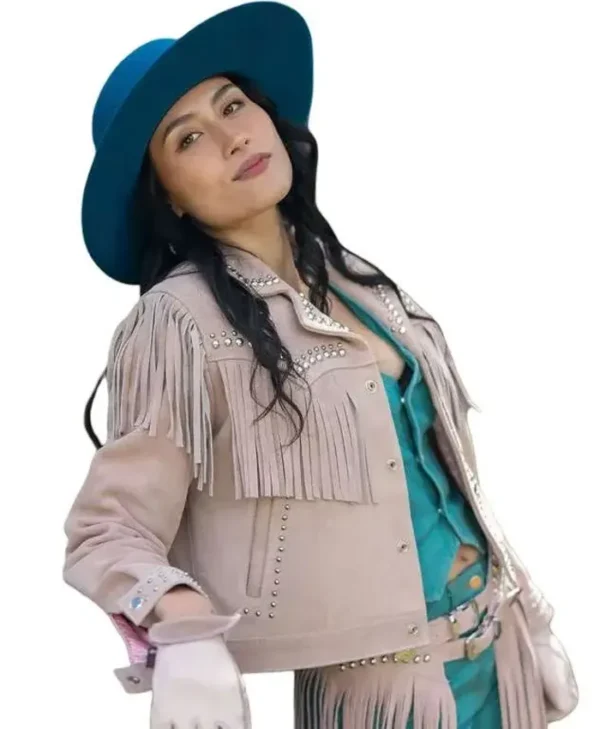 Heartland S20 Winn Becker Fringe Suede Jacket