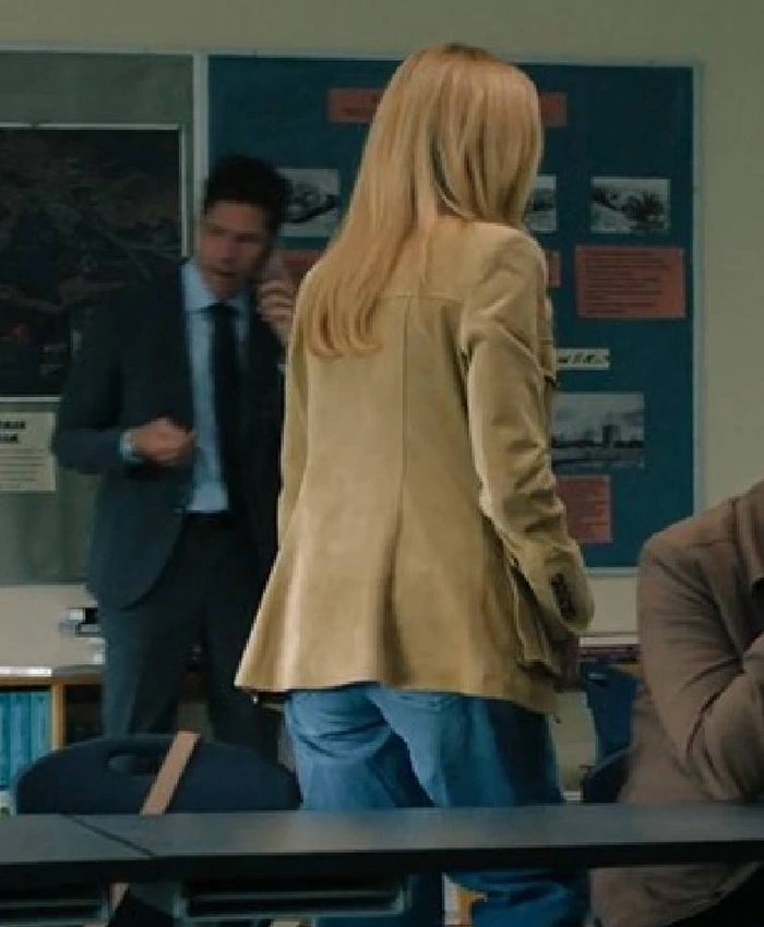 Heather Graham Carrie S01 Suede Jacket