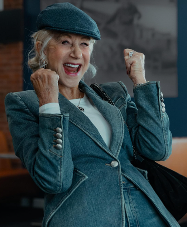 Helen Mirren MobLand Season 2 Denim Blazer