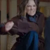 Helen Webb Black Doves S02 Brown Utility Jacket