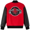 Houston Rockets x OVO Raglan Full-Snap Varsity Jacket