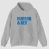 Hudson and Rex Black Fleece Pullover Hoodie