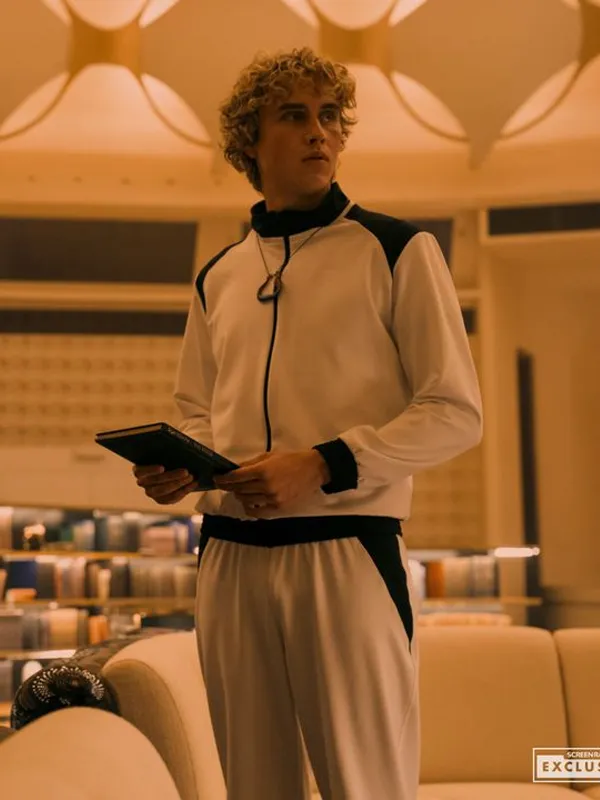 Hunger Games 2026 Sunrise On The Reaping Haymitch Abernathy Track Jacket