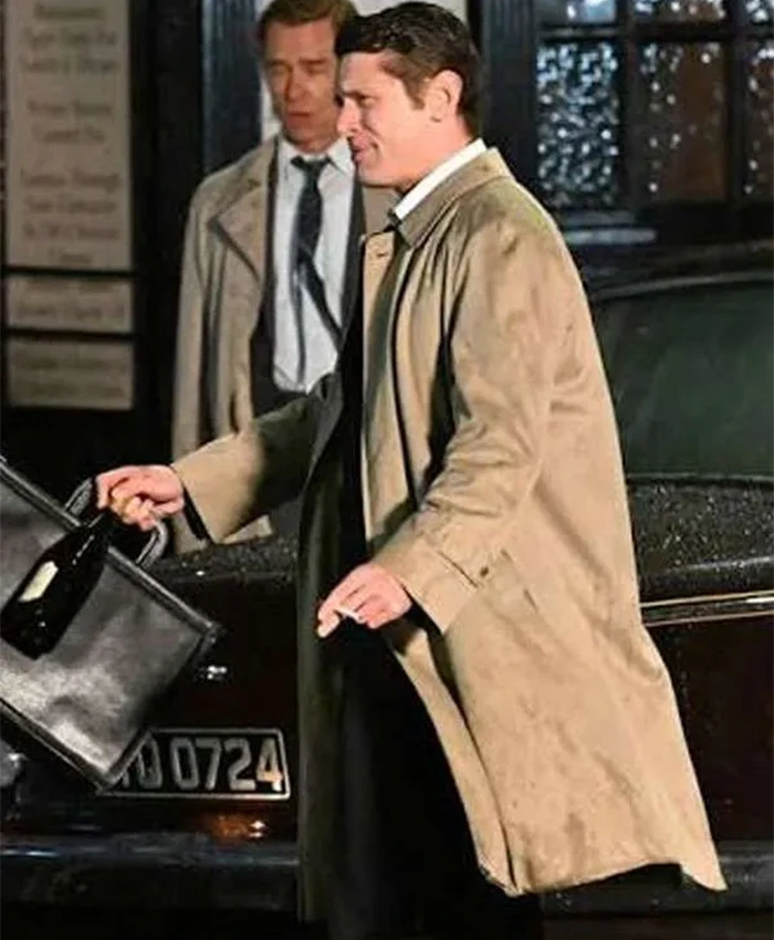 Ink Jack O’Connell Beige Coat