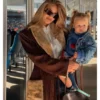 Izabel EMA Fur Trim Coat