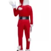 Jack Skellington Santa Claus Red Velvet Coat