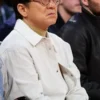 Jackie Chan NBA China Game White Jacket