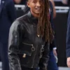 Jaden Smith Louis Vuitton Leather Jacket