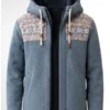 Jake Johnson Wildwood 2026 Grey Hooded Jacket