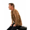 James Denton Happy’s Place Season 3 Suede Coat
