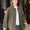 Jannik Sinner Gucci Spring 2027 Olive Green Coat