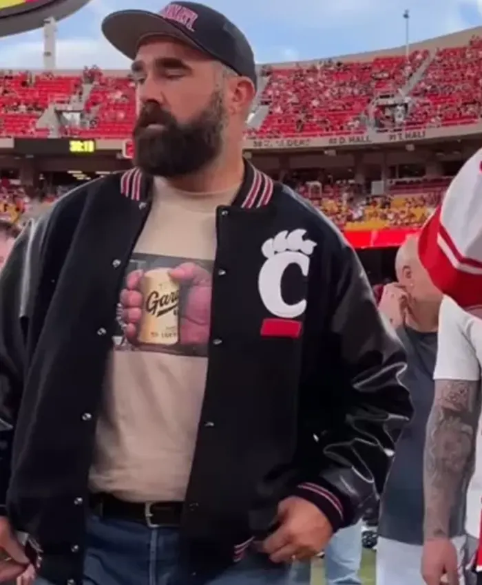 Jason Kelce Cincinnati Varsity Jacket