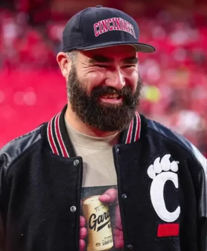 Jason Kelce Cincinnati Varsity Jacket