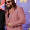 Jason Momoa Street Fighter Premiere Pink Suit