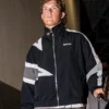 Jaxson Dart NY Giants Black Track Jacket