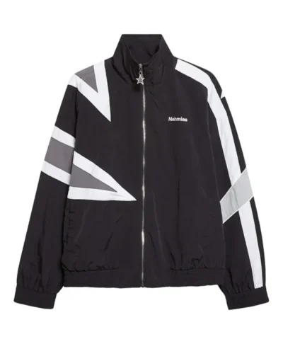 Jaxson Dart NY Giants Black Track Jacket