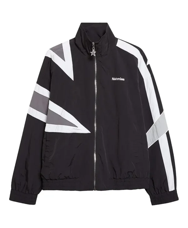 Jaxson Dart NY Giants Black Track Jacket