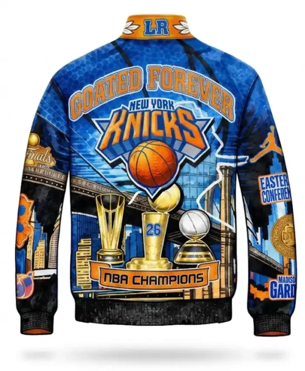 Jeff Hamilton Goated Forever 2026 NBA Championship Jacket - Image 2