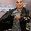 Jeff Hamilton Hajime Sorayama Black Leather Jacket