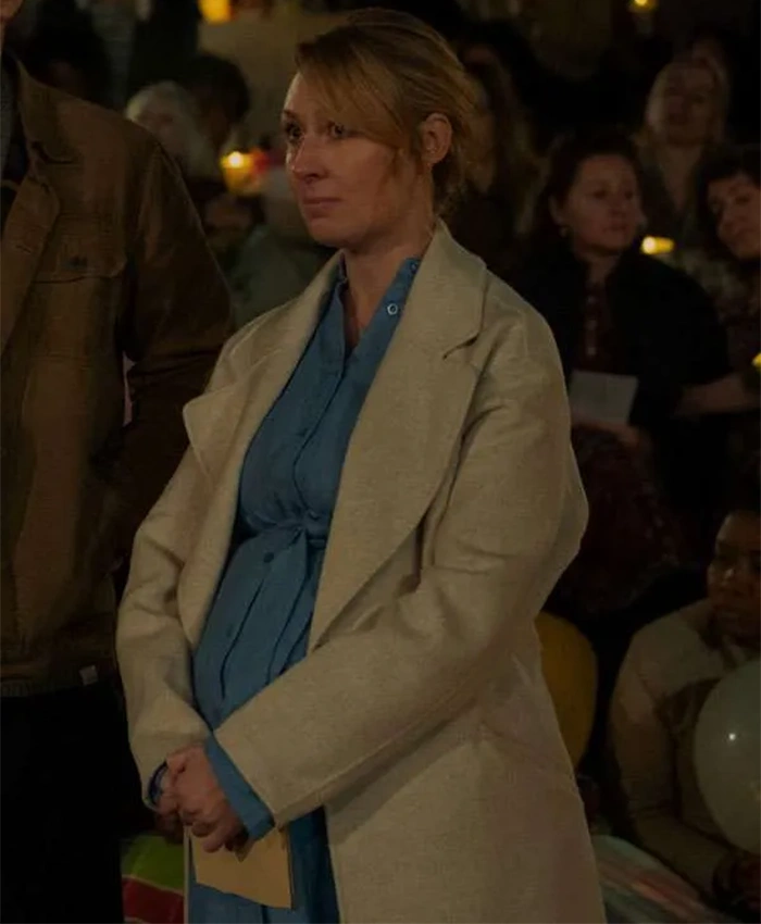 Jessica Wren Last Seen Season 1 Wool Coat