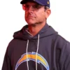 Jim Harbaugh Los Angeles Chargers Navy Hoodie