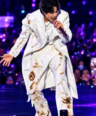 Jin BTS Arirang World Tour Bogota Long Coat