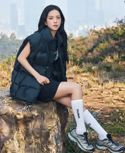 Jisoo Salomon Outpulse Quilted Vest