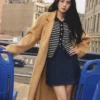 Jisoo Tommy Hilfiger Classic Wool-Blend Coat