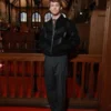 Joe Alwyn Antibiblioteca Paris Fashion Week Black Jacket