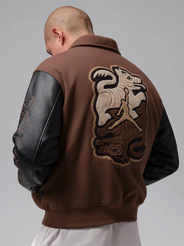 Jordan DÃa de Muertos Varsity Jacket