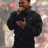 Josh Levi Performs U.S. National Anthem Black Jacket