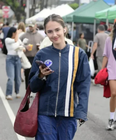 Julia Butters Farmers Market Loose Utility Denim Jacket