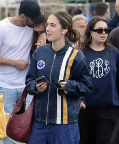 Julia Butters Farmers Market Loose Utility Denim Jacket