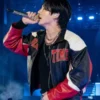 JungKook Arirang World Tour Santiago Martine Leather Jacket
