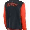 Justin Verlander Detroit Tigers Satin Varsity Jacket