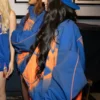 KATSEYE SNL New York Knicks Satin Jacket